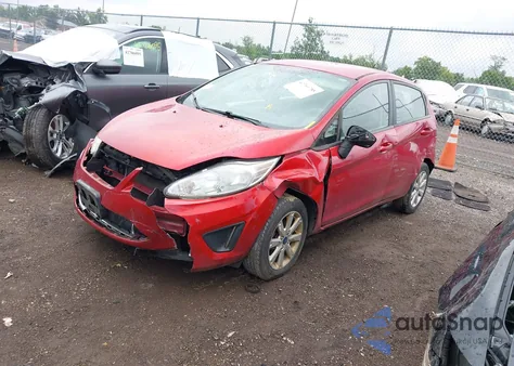 2012 Ford Fiesta Se из США, поврежденный, VIN 3FADP4EJ1CM161356